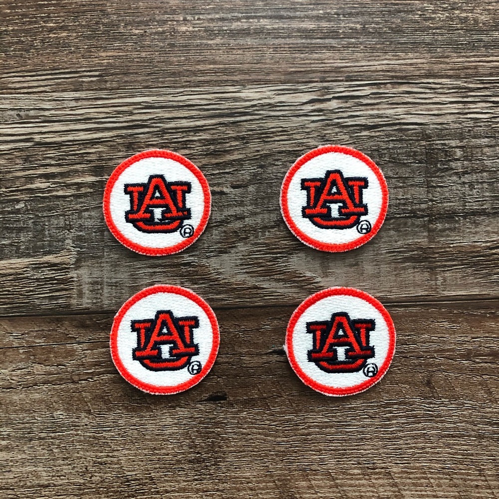 BUBDLE OF 4 - Auburn Tigers University Patches